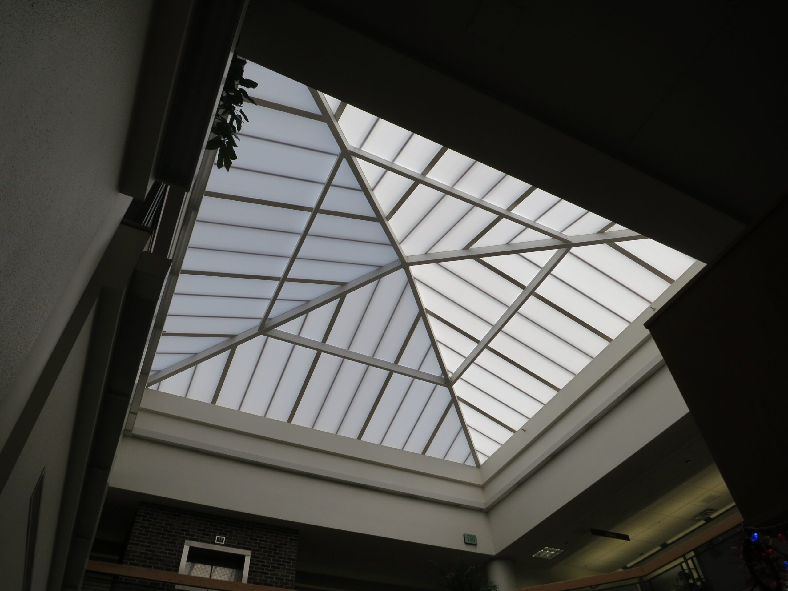 Replaced Glass Ceiling